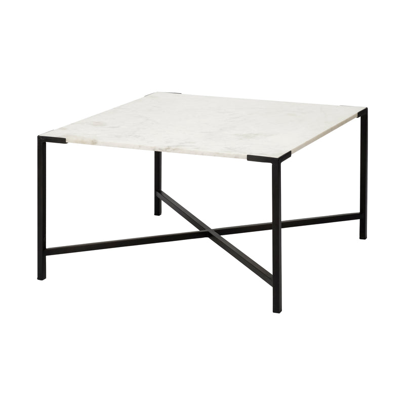 Lucas Square Marble Coffee Table - 30"x30"