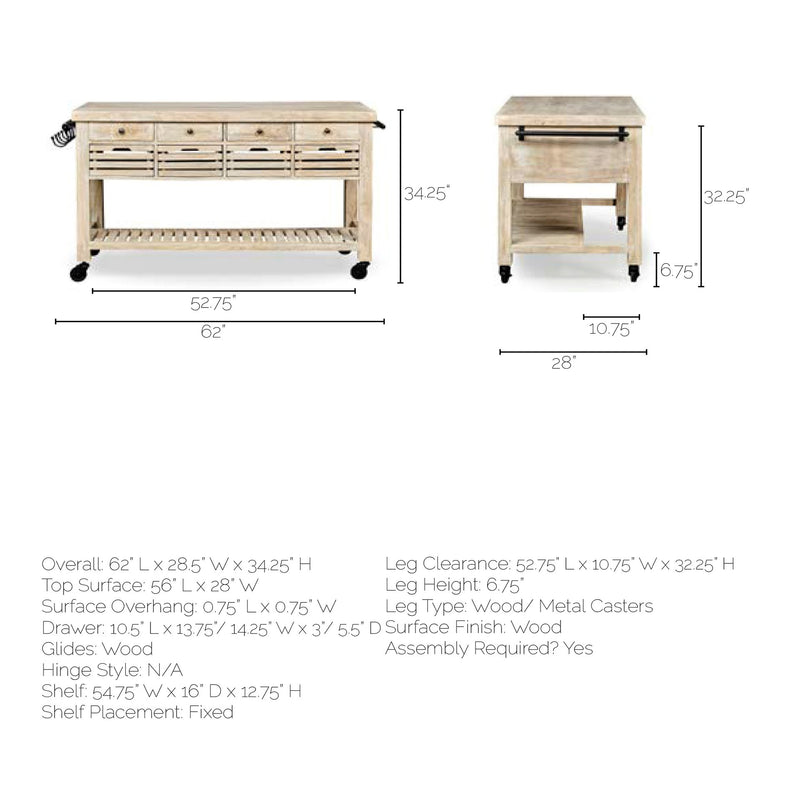 Koston Kitchen Island