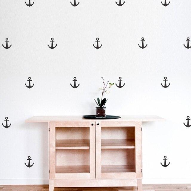 Urban Walls - Black Anchors - Wall Decal